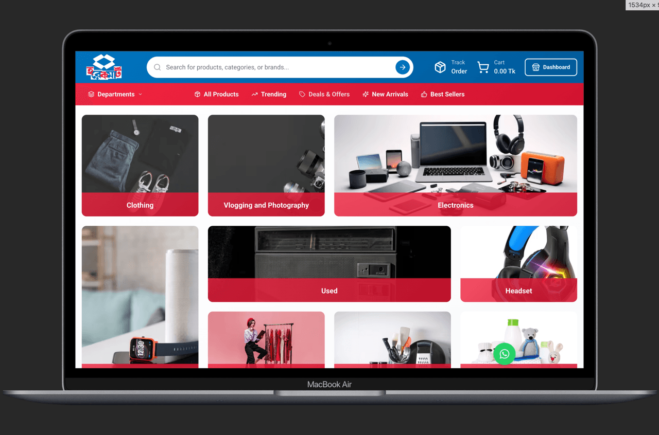 Horekmart — WhatsApp Business Automation preview 2