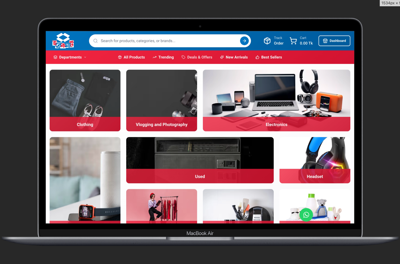 Horekmart — Multi-vendor eCommerce 2
